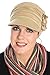 Cardani Florette Newsboy Hat in Luxury Viscose from Bamboo