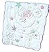 Jack Dempsey Stamped White Quilt Crib Top, 40-Inch by 60-Inch, Dreamland