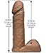 Doc Johnson Vac-U-Lock - The Realistic Cock - ULTRASKYN - 6 Inch - F-Machine and Vac-U-Lock Harness Compatible Dildo - Caramel
