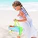 23 Pcs Beach Sand Toys Set, Ohuhu Beach Toys for Age 3-10, Include Beach Molds, Sand Molds, Bucket, Beach Shovel Tool Kit, Sand Water Wheel, Animals, Castle, for Toddlers, Kids with Mesh Bag