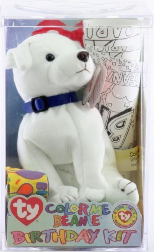 TY Beanie Baby - COLOR ME BEANIE **THE DOG** (Complete Kit)