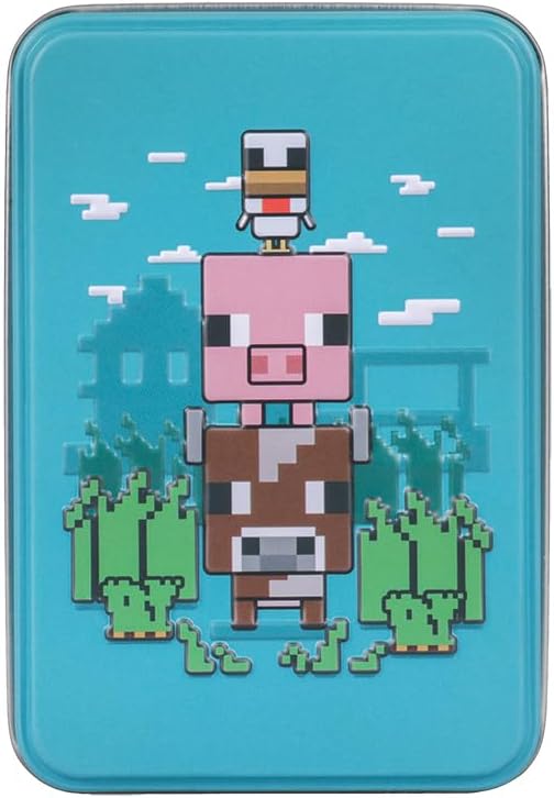 Minecraft Boîte de cartes à jouer sous licence officielle, jeu de cartes standard pour garçons et filles, coffret cadeau et marchandise