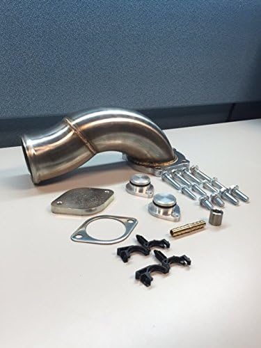 High Flow Intake Elbow &amp; EGR Cooler Delete Kit 2008-2010 Ford 6.4L Powerstroke Diesel