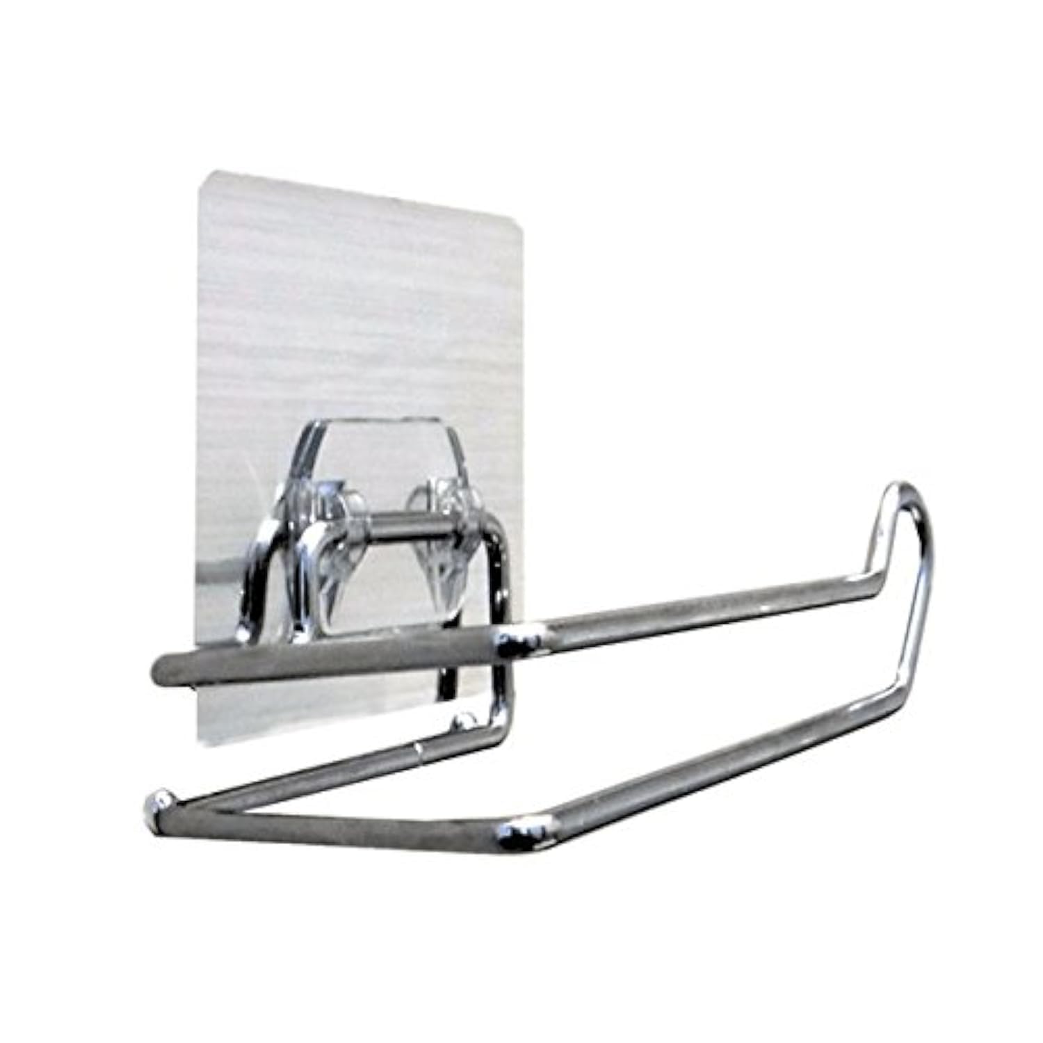 Eurotel Toilet Paper Holder - Nano Technology - Sticks Stronger Than Suction Cups - Repositionable Infinity