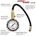 Accu-Gage H100X Professional Tire Pressure Gauge with Protective Rubber Guard (100 PSI)