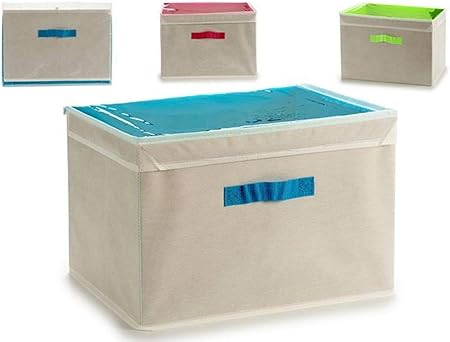 AR Caja ordenación Plegable 38x25x25cm, Varios: Amazon.es: Hogar