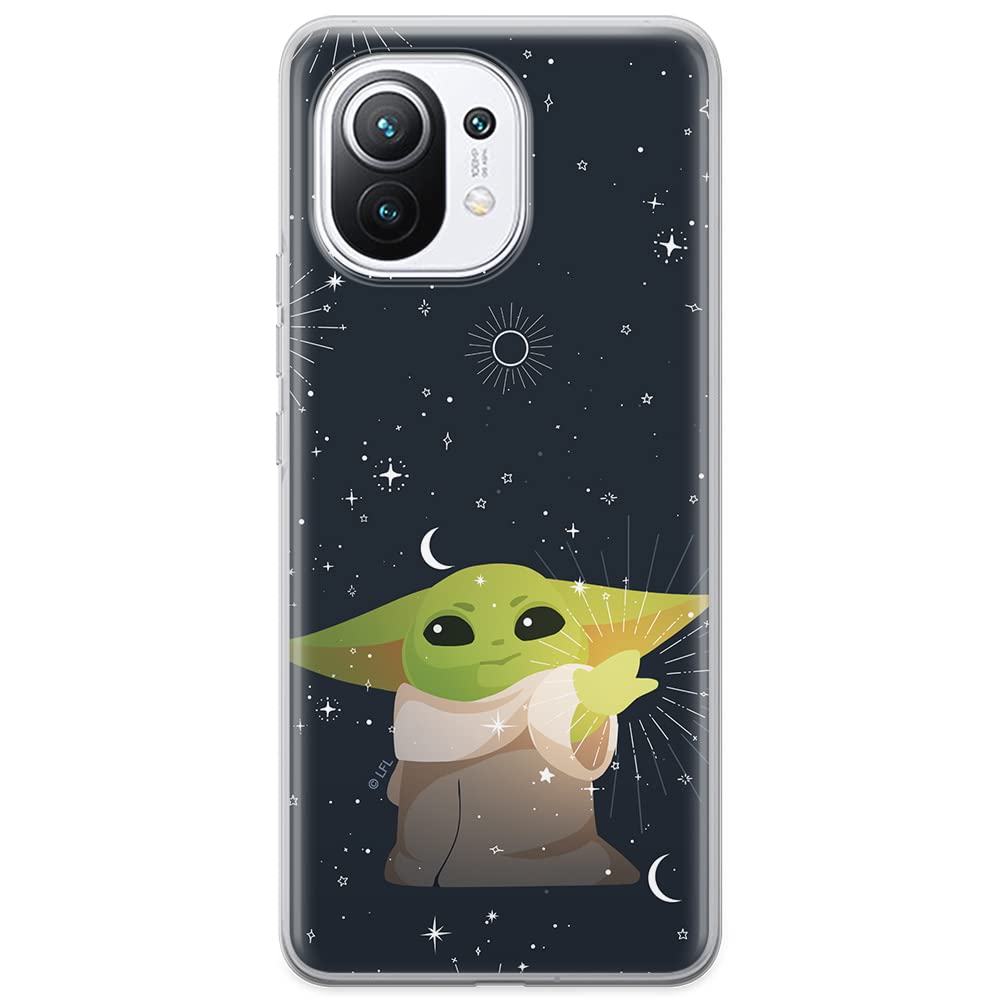 ERT GROUP mobile phone case for Xiaomi 11 original and officially Licensed Star Wars pattern Baby Yoda 024 optimally adapted to the shape of the mobile phone, case made of TPU — image 1