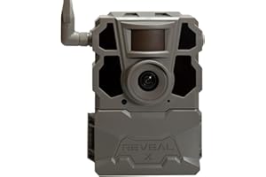TACTACAM Reveal X 2.0 Cellular Trail Camera: Auto Connect 4G LTE, 720p Video, Low-Glow IR Flash, Long Battery Life – Easy-to-Use Cell Camera for Hunting, Game Monitoring, Wildlife Observation