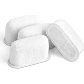 7313285779 Water Replacement for Delonghi Carbon Filter | Espresso Coffee Maker Filter Machine Activated Charcoal Filter Pack of 4