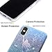 Unov Phone Case for iPhone Xs Max Soft Protective Slim TPU Shockproof Bumper Wave Design Support Wireless Charging 6.5 Inch (Mermaid Castle)