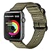 Amberwin Compatible for Apple Watch Band 44mm 42mm 40mm 38mm, Nylon NATO iWatch Band Replacement Strap for Apple Watch Series 5/4/3/2/1 primary