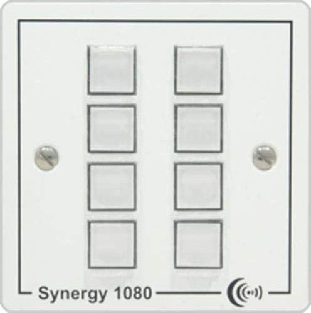 iKON AVS Synergy 1080, 8 Button, Single Gang, Advanced Display & System Controller with RS232 and IR