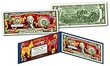 2018 Lunar Chinese New YEAR OF THE DOG * Polychromatic 8 Dogs * $2 U.S Bill BLUE