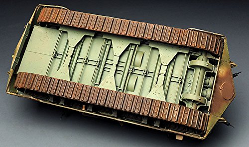 Meng TS-017 German Krupp A7V Tank 1/35 Scale Model Kit - Thumbnail 6