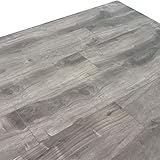 Turtle Bay Floors Ballard Grey Spalted Maple Plank Floating Laminate Flooring 12mm (Sample)