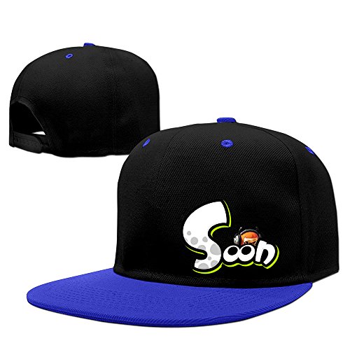 RoyalBlue Splatoon Japan Shooter Video Game Wii U Snapback Hat Hip-hop Snapbacks