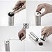 EIGSO Manual Coffee Grinder,Strongest and Heaviest Duty Portable Conical Burr Mill, Whole Bean Manual Coffee Grinder for French Press, Turkish, Handheld Mini, K Cup, Brushed Stainless Steel