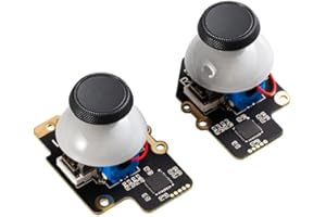 GuliKit Analog Joystick For Steam Deck LCD (Type A&B), Hall Effect No Drift Electromagnetic Thumbstick Replacement, No Soldering, One-Key Calibration, Right & Left Repair Kit with Caps(Not Fit OLED)