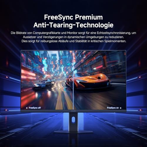 G27Qi 2026 27 Zoll 2K Gaming Monitor, 200Hz, 1ms GTG, FreeSync Premium, HDR400, IPS, 100% sRGB, 95% DCI-P3,TÜV Hardware Low Blue Light Zertifizierung (2560 x 1440/HDMI 2.0/DP 1.4)