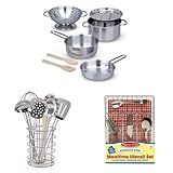 Product Bundle Kitchen Play Set Bundle - Pots, Pans and Utensils Book