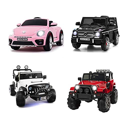 12V Charger For Kids Ride-On Cars - 1000ma Power Wheels Battery Charger With LED Indicator