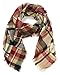MOLERANI Winter All-match Warm Plaid Blanket Best Gift Scarf Oversized Shawl Cape
