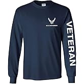 Officially Licensed United States Air Force Veteran Long Sleeve T-Shirt