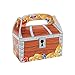 150 piece plus Pirate Party Favor Pack Toy bundle (Inflatable Swords, Tattoos, Mustaches, Eye Patches, Treasure chest Favor boxes, Maps)