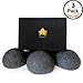 Charcoal Konjac Face Sponge 3 pk | Acne, Psoriasis, Bumpy Skin & Ingrown Hairs
