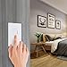 Ankuoo REC Wi-Fi Dimmer Smart Light Switch, Works with Alexa, NOT Plug & Play, Limited DIY Required, No Hub Required, Neutral Wire Required, Single Pole Only, White