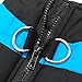 Didog Cold Weather Dog Warm Vest Jacket Coat,Pet Winter Clothes for Small Medium Large Dogs(Chest 25 Inch; Back Length 20 Inch, Blue)