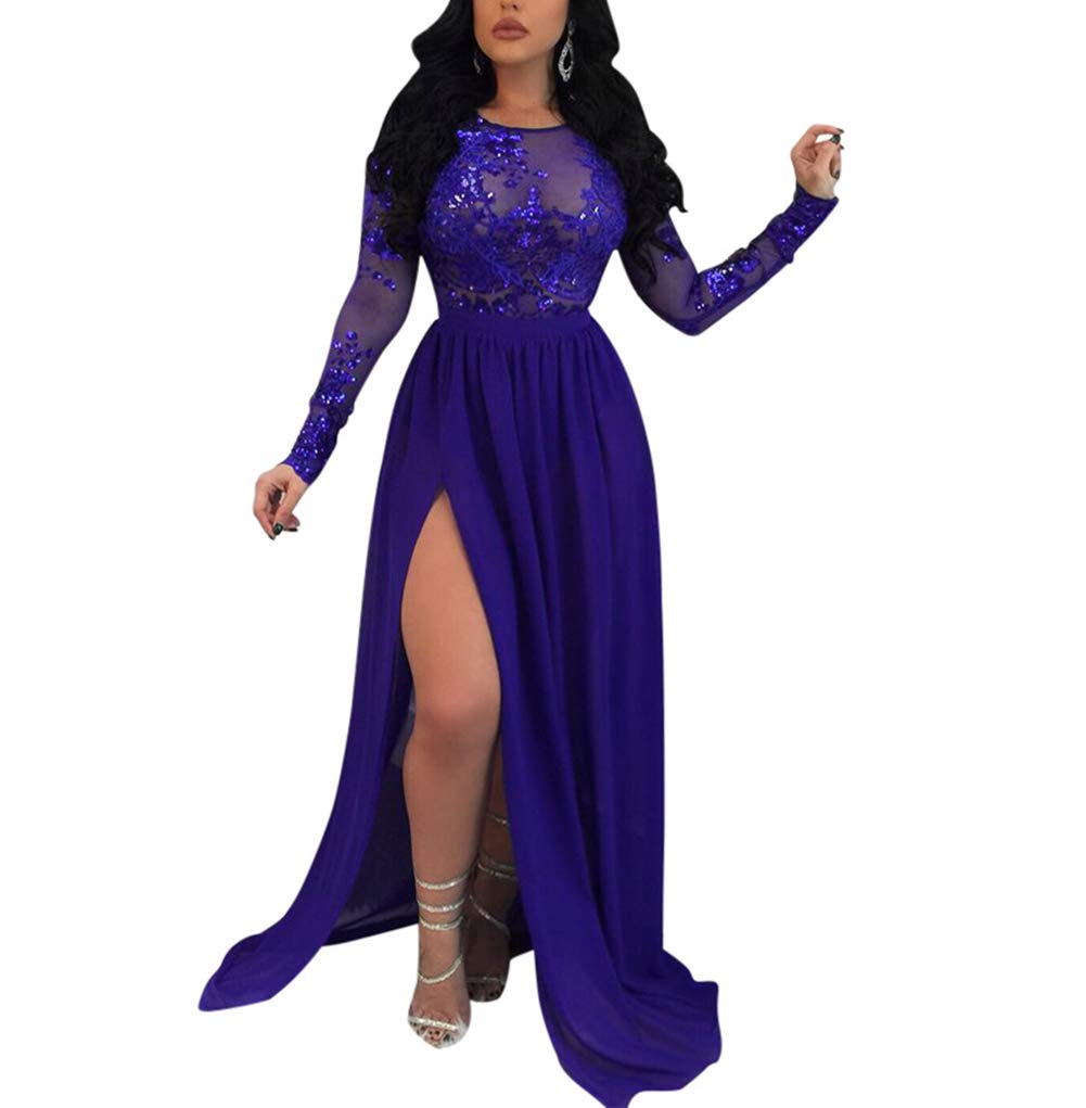 Long sleeve prom dresses from renonw brand stores inthe USA