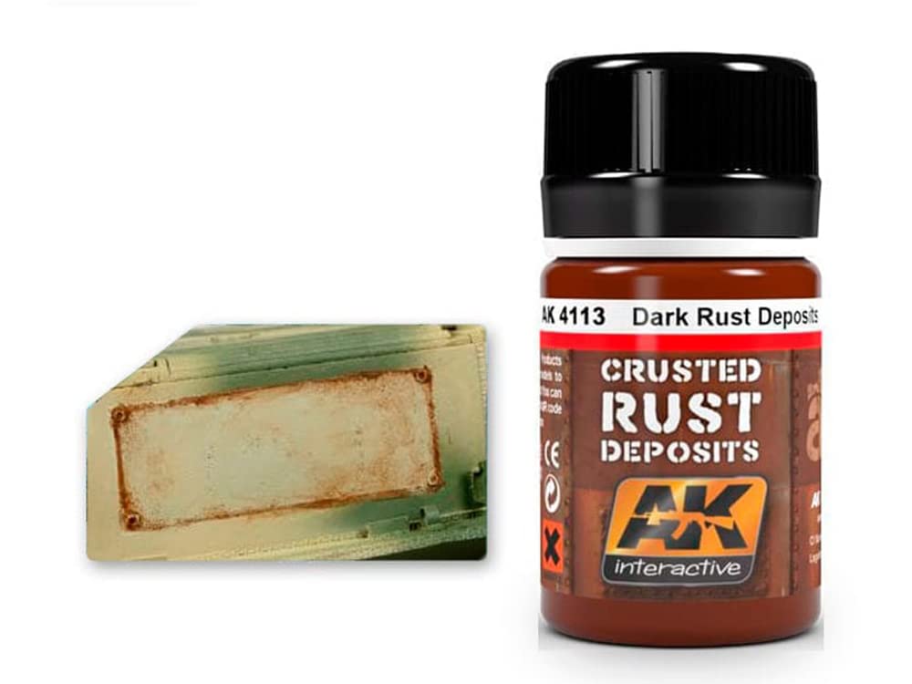 AK Interactive Dark Rust Deposit # 04113