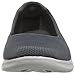Skechers Performance Women's Go Step Lite-Solace Walking Shoe, Charcoal, 9 M US