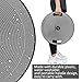 Bestamber Balance Board, Wobble Board Exercise Core Balance Trainer No-Skid Surface Stability Board for Kids Playing Adults Workout Physical Therapy - Gray …