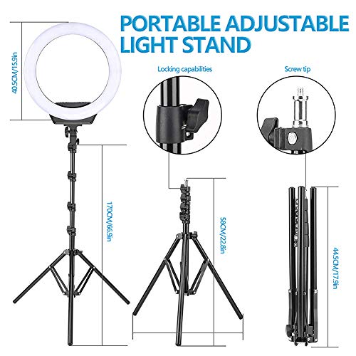 5 Bi+Color+Dimmable+Photography+Continuous+Lighting