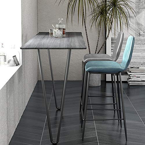 Esszimmerstuhl im europäischen Industriestil Home Kitchen Counter Esszimmerstuhl Hochstuhl Iron Art Bar Chair… – Bild 6
