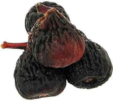 Dried Black Mission Figs Organic # (Pack of 5)