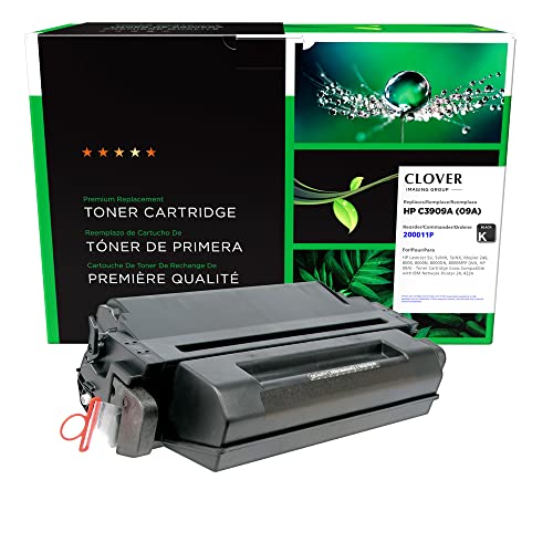 Clover Remanufactured Toner Cartridge Replacement for HP C3909A (HP 09A) | Black