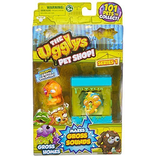 The Ugglys Pet Shop!, Series 1 Gross Homes, Rank Tank with Exclusive Gross Goldfish