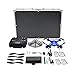 Potensic F181DH RC Drone Quadcopter with HD Camera, Altitude Hold, Stepless-Speed Function, 2MP Camera & 5.8Ghz FPV LCD Screen Monitor & Carrying Case - Blue