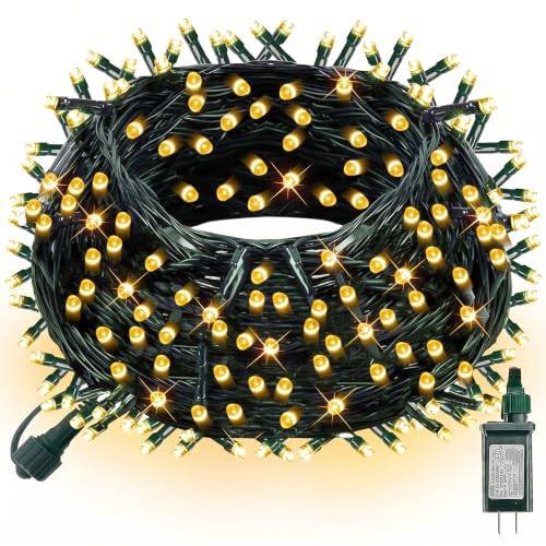 Dazzle Bright 300 LED Christmas String Lights Warm White
