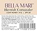 Bella Mari Natural Blemish Concealer Stick, Light Honey; 0.1floz