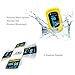 Kingta Finger Pulse Oximeter Generation 2 Blood Oxygen Saturation Monitor with Prevent Water Splash,Prevent Fall,Prevent Movement Design,Not for Medical Use(Generation 2)