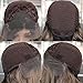 QD-Udreamy Black Roots To Ombre Brown&Blonde Mixed Lace Front Wigs Natural Wavy Short Hair Glueless Synthetic Wigs for Women