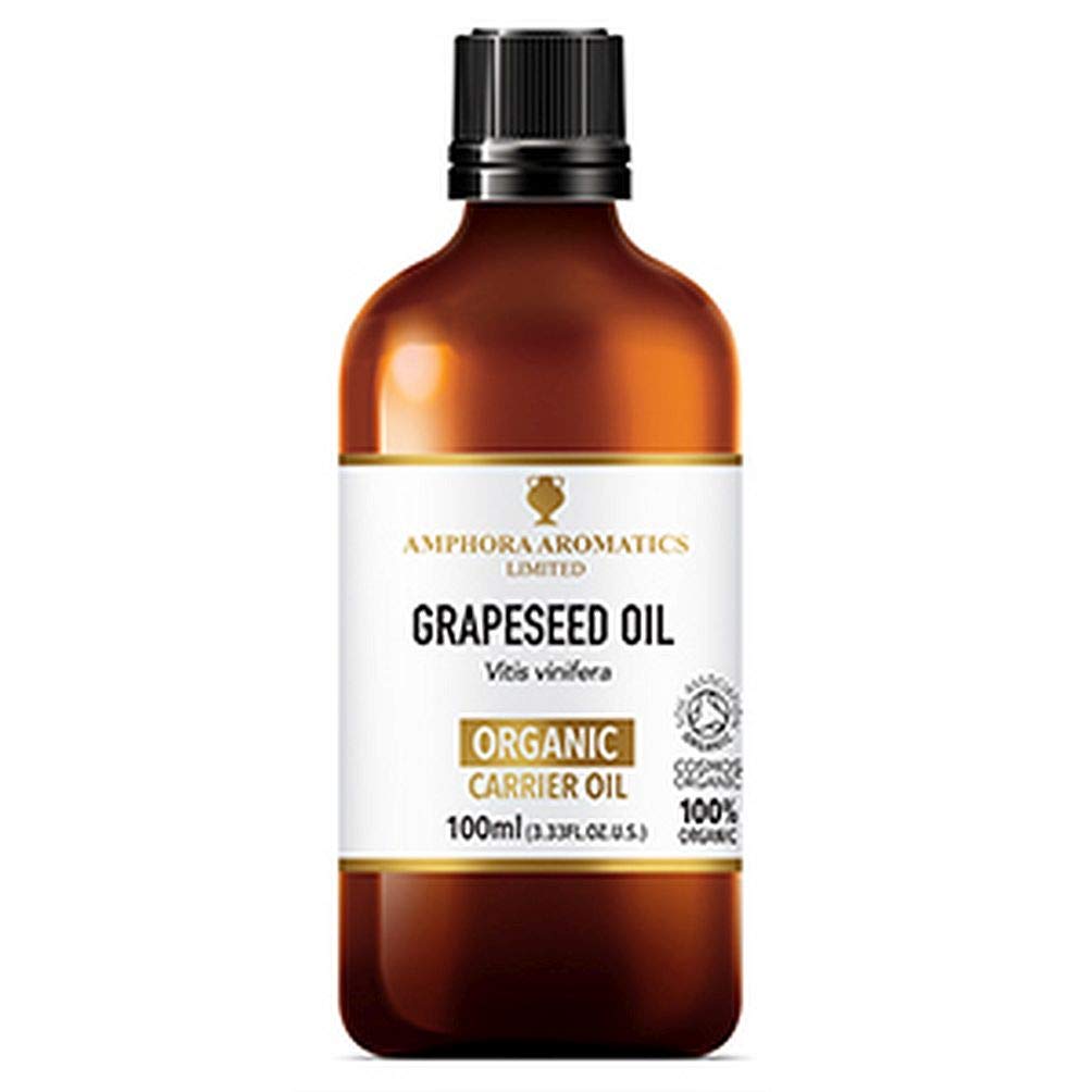 Amphora Aromatics COSMOS Organic Grapeseed Oil 100ml