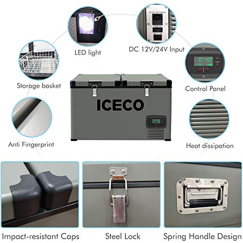 1 ICECO+Portable+Refrigerator+Platinum+60Liters