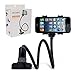 Huixinda Universal Phone Clip Holder with Flexible Gooseneck Long Arm - Black