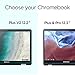 Spigen Tempered Glass Screen Protector [GlasTR Slim] Designed for Samsung Chromebook Plus (12.3 inch) [9H Hardness]
