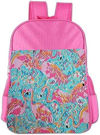 GABRIELA ROSALES Playful Flamingo Elegant Vocation Unisex Children's Backpack School Sport Shoulder Schoolbag Bag Satchel